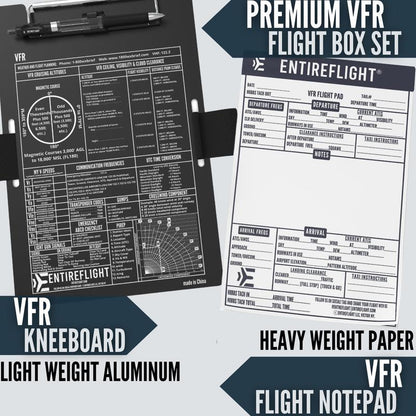 Entireflight VFR Pilot Kneeboard and Flight Pad