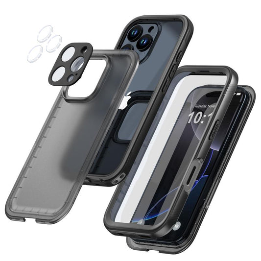 [Swim & Outdoor] SPORTLINK 3 in 1 Waterproof Rugged Phone Case for Iphone & Samsung | Full Body Protection with Built-In Screen Protector & Lens Cover | Perfect for Swimming, Snorkeling, Beach, Boating, Hiking, Summer Travel