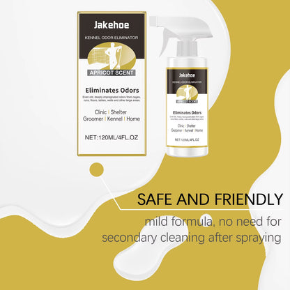 Powerful Pet Odor Eliminator Enzyme Formula for Stubborn Dog Urine Cat Smell on Bed Crate Litter Box - Air Freshener for Kennel