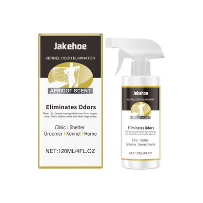 Powerful Pet Odor Eliminator Enzyme Formula for Stubborn Dog Urine Cat Smell on Bed Crate Litter Box - Air Freshener for Kennel