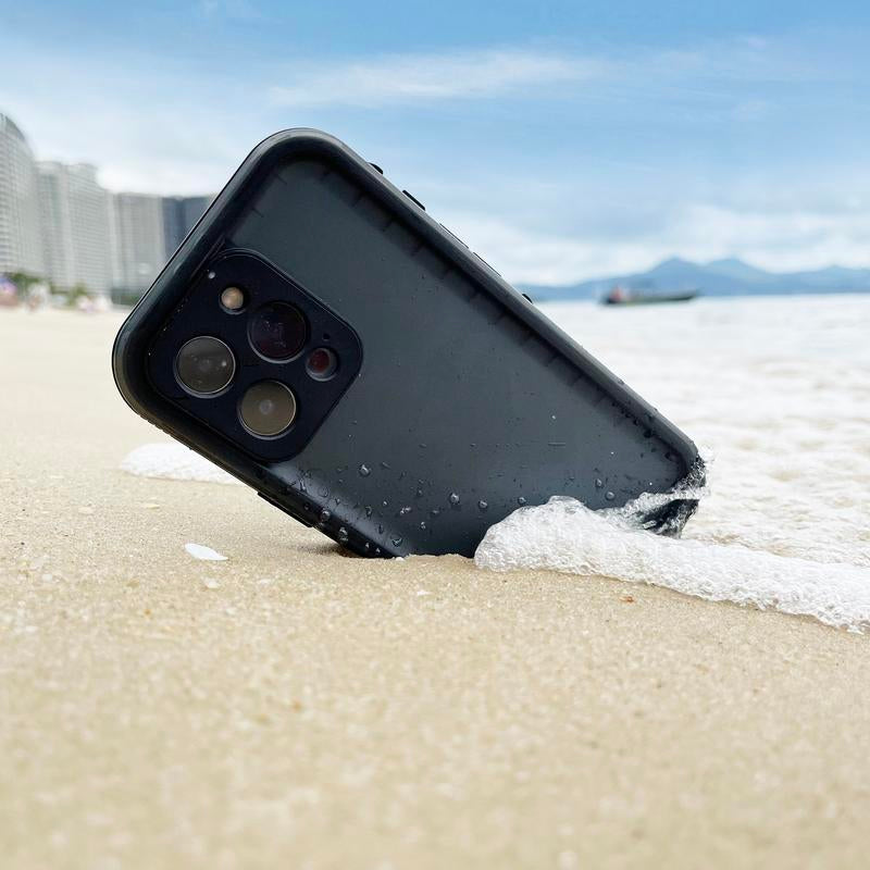 [Swim & Outdoor] SPORTLINK 3 in 1 Waterproof Rugged Phone Case for Iphone & Samsung | Full Body Protection with Built-In Screen Protector & Lens Cover | Perfect for Swimming, Snorkeling, Beach, Boating, Hiking, Summer Travel