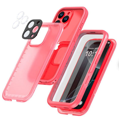 [Swim & Outdoor] SPORTLINK 3 in 1 Waterproof Rugged Phone Case for Iphone & Samsung | Full Body Protection with Built-In Screen Protector & Lens Cover | Perfect for Swimming, Snorkeling, Beach, Boating, Hiking, Summer Travel