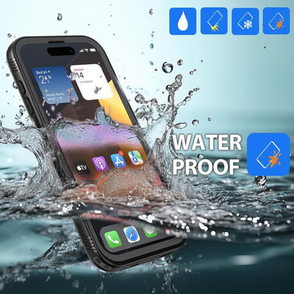 [Swim & Outdoor] SPORTLINK 3 in 1 Waterproof Rugged Phone Case for Iphone & Samsung | Full Body Protection with Built-In Screen Protector & Lens Cover | Perfect for Swimming, Snorkeling, Beach, Boating, Hiking, Summer Travel